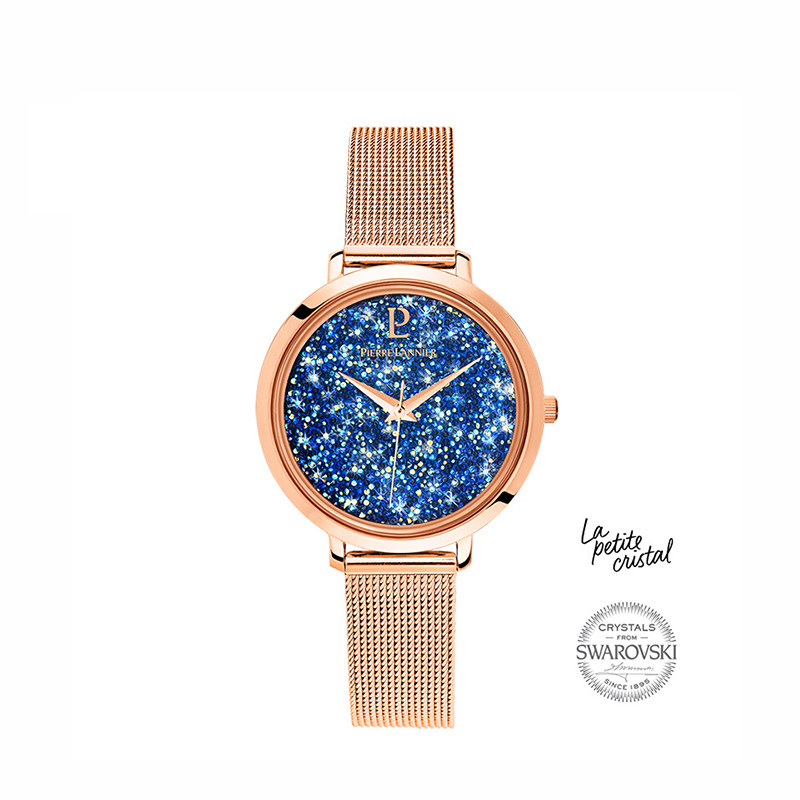 pierre lannier/连尼亚法国正品小星钻时尚潮流石英女表 105J968