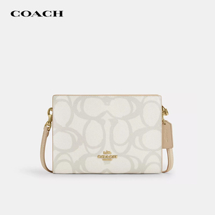 【国内现货】COACH/蔻驰女士新款小方包百搭单肩斜挎包送女友礼物
