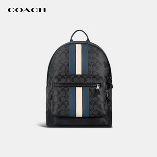 【官方授权】COACH/蔻驰男包大号经典老花双肩包背包送男友3001