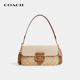 情人节礼物 COACH 蔻驰女士Morgan法棍包拼色单肩斜挎手提腋下包
