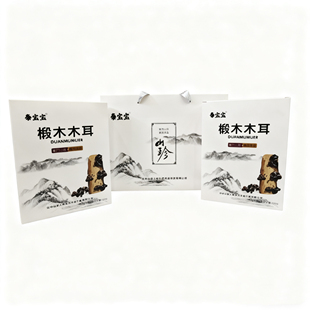 略阳县汉水山花秦岭椴树木耳300g礼盒装秦岭农家自产黑木耳