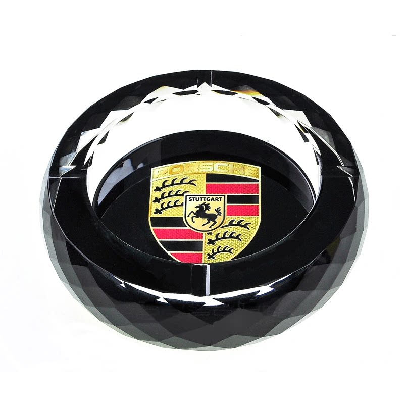 高档水晶烟灰缸 时尚创意烟缸 餐厅宾馆酒店KTV摆件 4S汽车城礼品