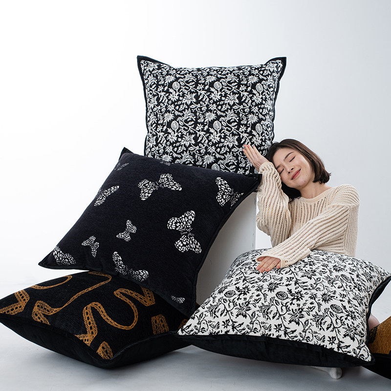 抱枕靠垫沙发客厅靠垫套抱枕套不含芯轻奢高级感靠枕套超大靠背垫