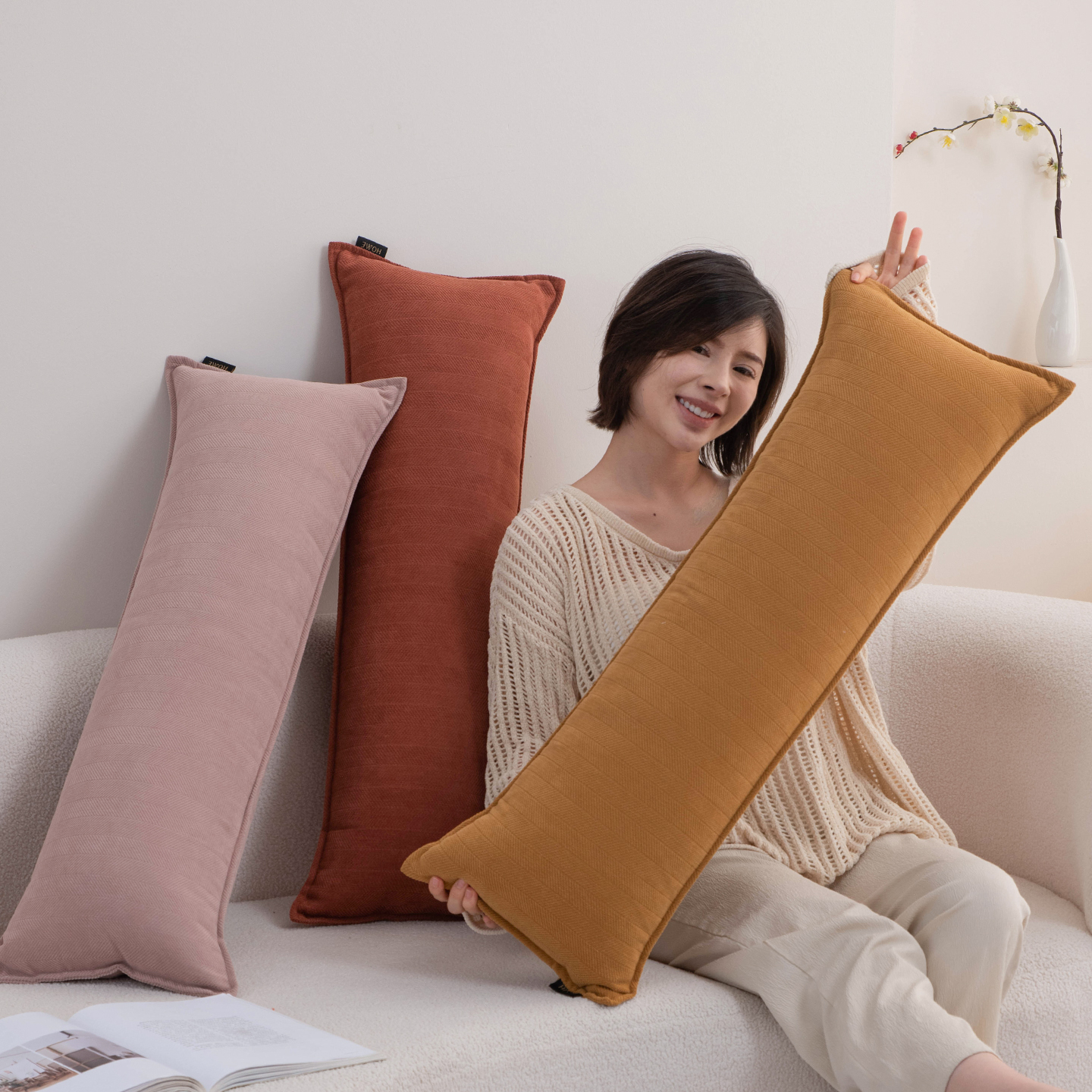 长条抱枕沙发客厅护腰枕垫床上靠枕长方形靠垫睡觉夹腿床头靠背枕