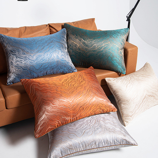 抱枕沙发靠枕罩套客厅沙发靠垫长方形抱枕套不含芯床头大号靠背垫