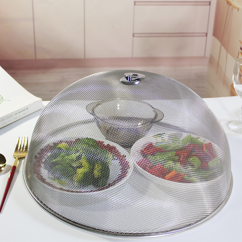 北欧风防蚊虫苍蝇盖伞家用盖菜罩