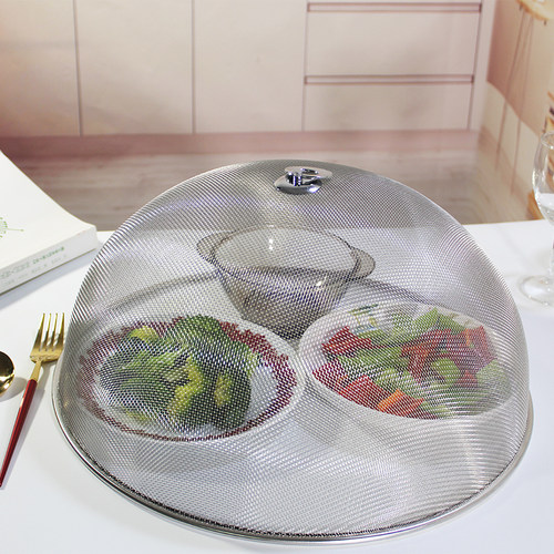 北欧风防蚊虫苍蝇盖伞家用盖菜罩