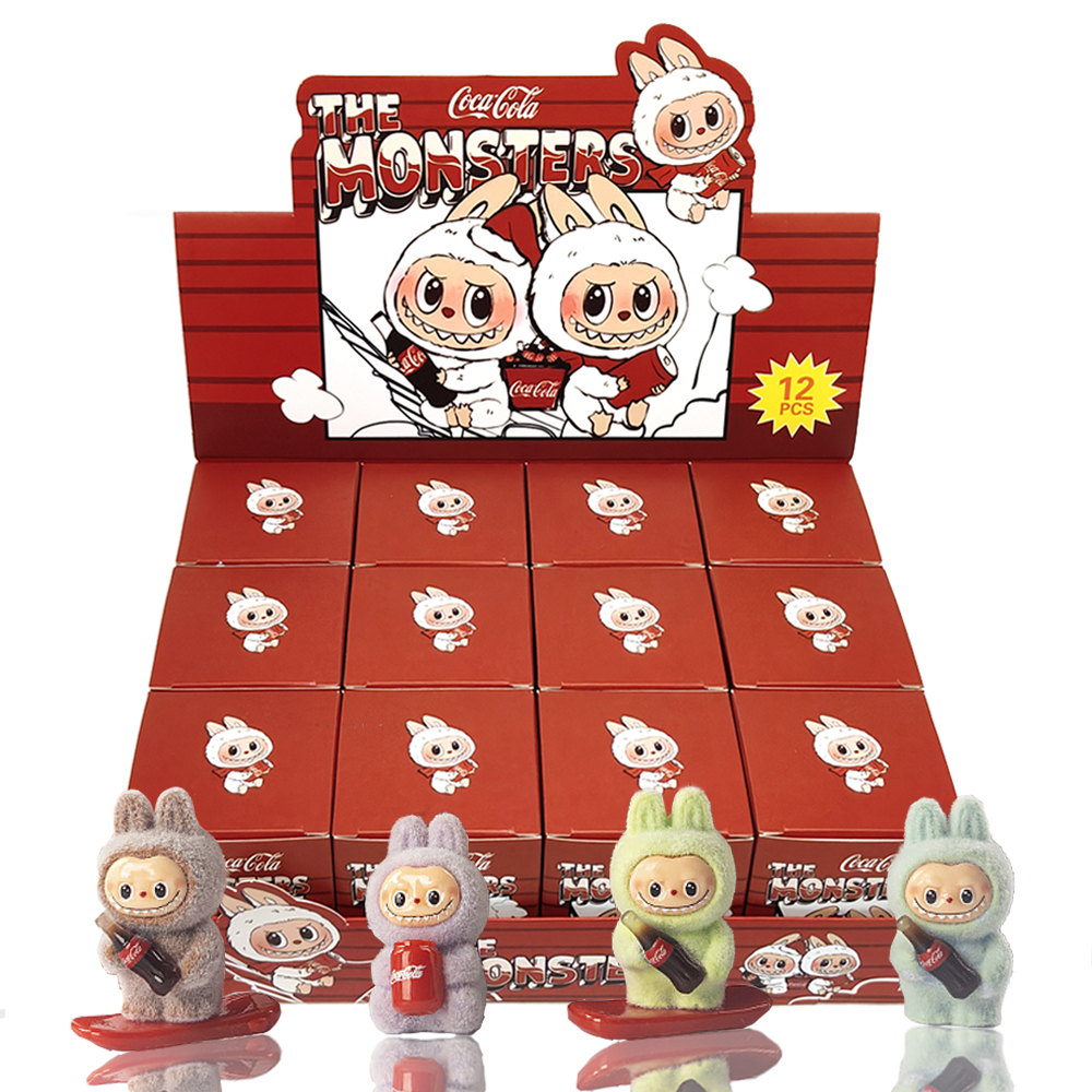 可乐拉布布盲盒LABUBU奖品萌粒