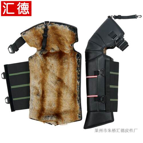 冬季骑摩托车护膝保暖骑车骑行