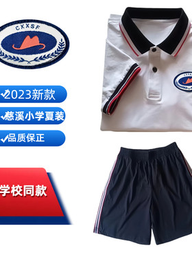 慈溪小学生校服短袖学校同款