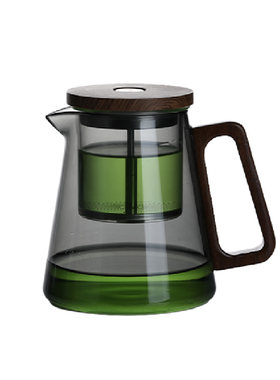 耐高温飘逸杯泡茶壶家用茶具一键过滤泡茶杯茶水分离玻璃茶壶套装