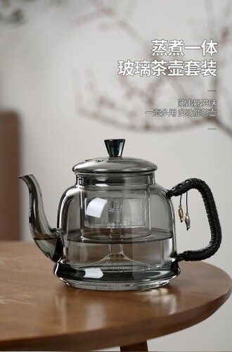 加厚耐热玻璃茶壶电陶炉专用煮茶器家用大容量泡茶壶玻璃蒸煮茶壶
