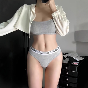 健身无痕运动蜜桃臀丁字裤透气