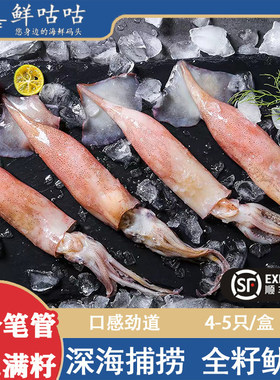 满籽鱿鱼整只宁波舟山全籽海鲜