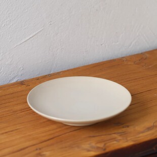 龙泉严少英高徒徐健青瓷手工壶承简约陶瓷茶道配件圆形茶具茶托承