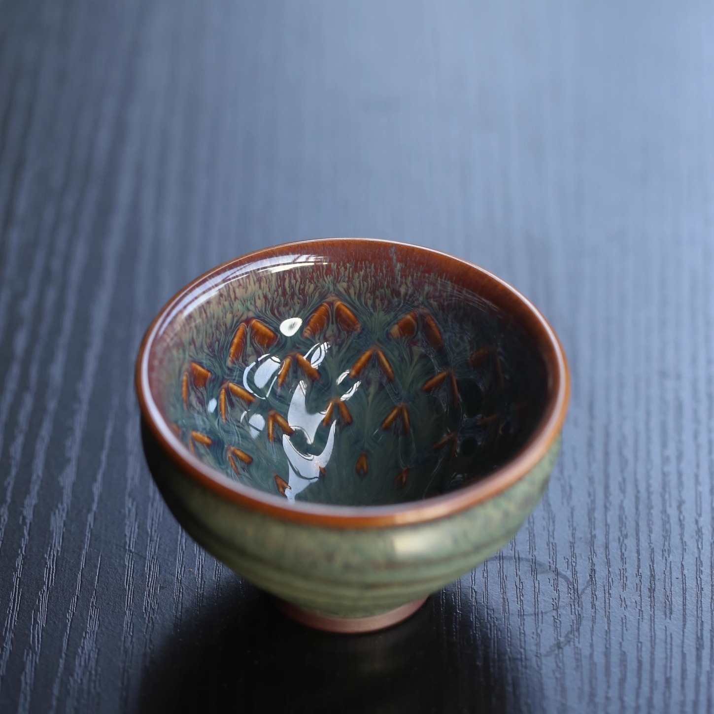 范泽锋手工建盏菠萝菠萝蜜茶盏陶瓷茶具品茗杯功夫茶具功夫茶杯