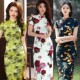 年轻款 改良旗袍2025新款 新中式 气质素雅碎花连衣裙女春夏日常可穿