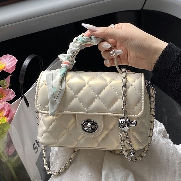 高级质感小包包女2025年新款夏季百搭斜挎包时尚手提包绣线小方包,箱包皮具/热销女包/男包,小方包,淘宝优惠券,粉丝福利购,淘宝优惠卷