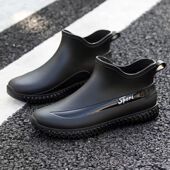 男士 雨鞋 钓鱼外穿 厨房防滑胶鞋 时尚 水鞋 耐磨防水雨靴男款