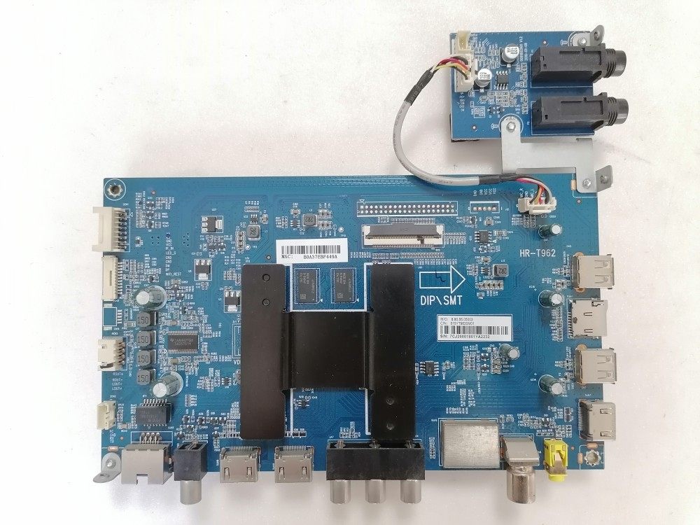 原装海尔LS50AL88U71S主板HR-T962 0091802191 V1.6屏V500DJ6-QE1