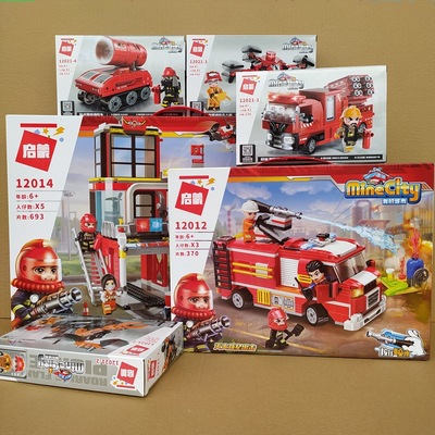 启蒙积木12014烈焰先锋火线救援