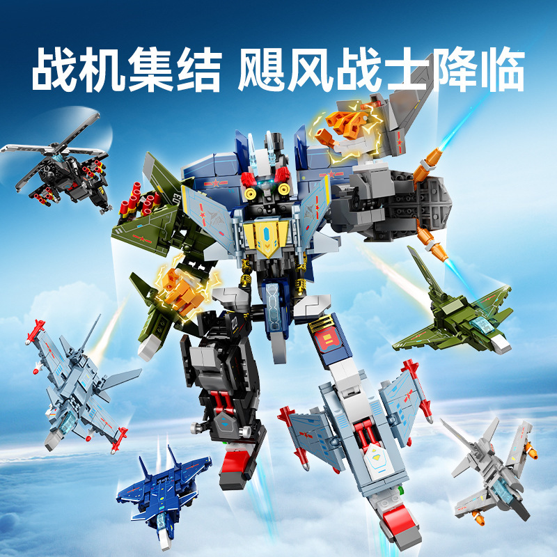 森宝202243飓风战士变形机器人金