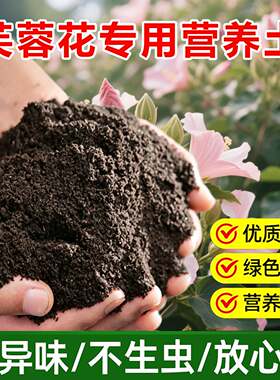 芙蓉花专用土料养殖盆栽树苗三醉芙蓉花树营养土种植肥花卉土家用