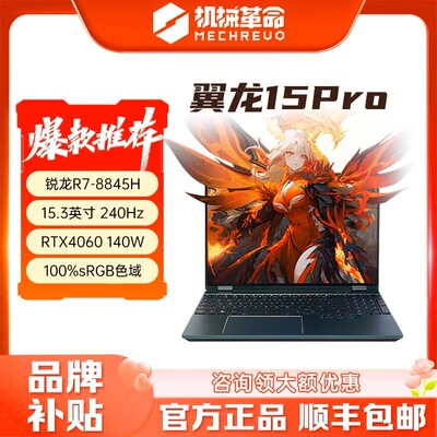 机械革命翼龙15ProR7-8845H