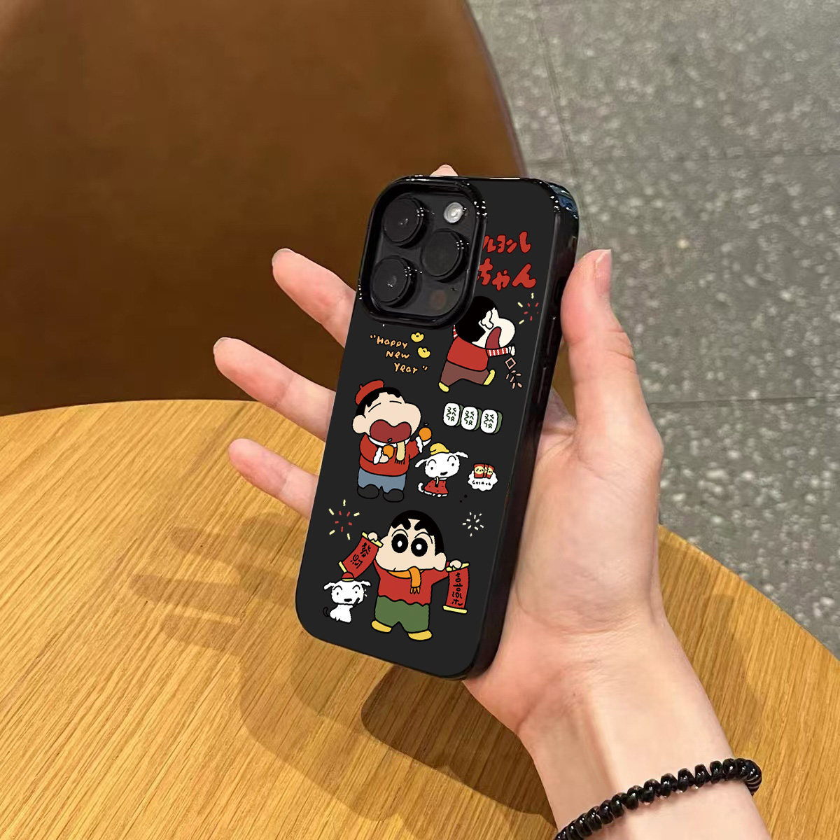 ins新年款喜庆对联蜡笔小新手机壳适用苹果17promax新款iphone15亮黑色14硅胶13磨砂12女款11小众16全包软壳,3C数码配件,手机保护套/壳,淘宝优惠券,粉丝福利购,淘宝优惠卷