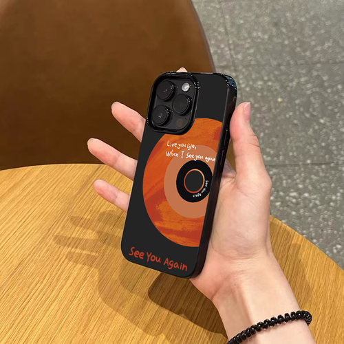 小众个性CD唱片苹果手机壳