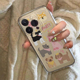 12个性 涂鸦卡通小狗适用于苹果17promax不会撞壳手机壳iphone15新款 14pro透明11女款 创意13pro硅胶16防摔软壳