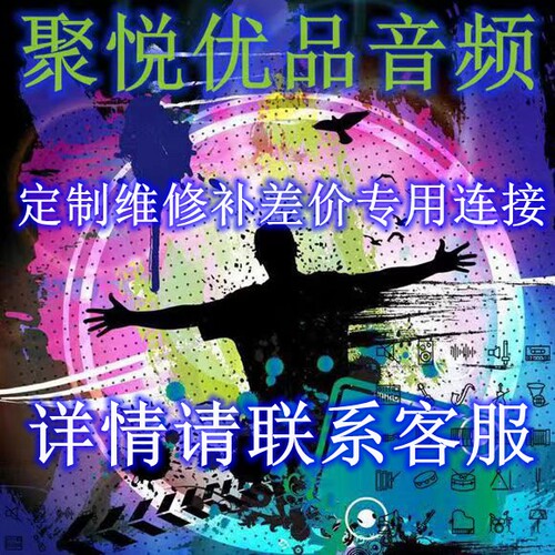 定制维修补差价链接/请于客服确认后再下订单/承接音频线改换插头