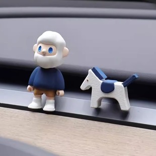 BOB车载香薰扩香石出风口装饰车内饰摆件汽车内饰用品大全特斯拉