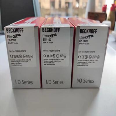 配件BECKHOFF主站模块 EK1100 EK1122 BK9100 BK1120全新
