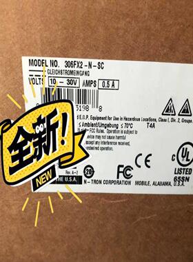 配件原装美国进口N-TRON以太网管理型交换机306FX2-N-SC现货议价
