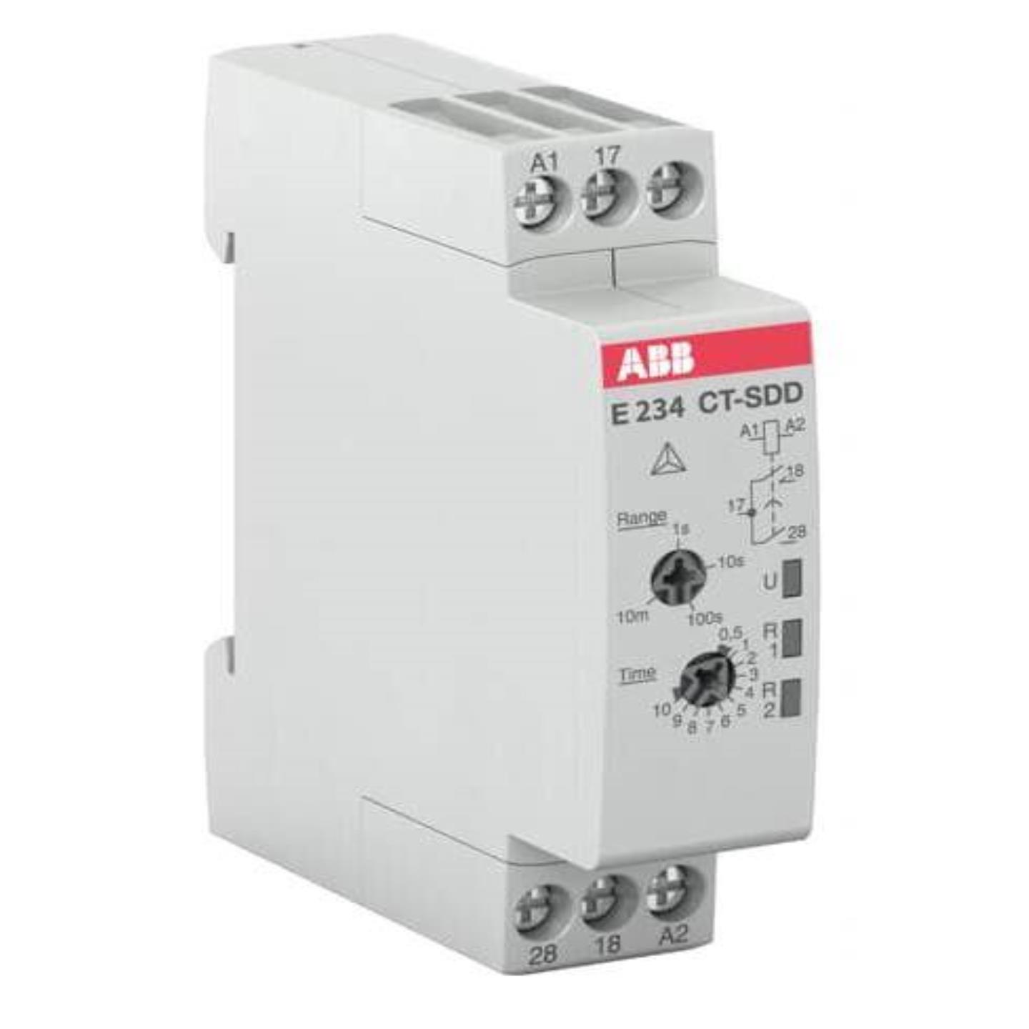 配件原装ABB时间继电器   CT-SDD22 2no 24-48VDC 24-240VAC议价