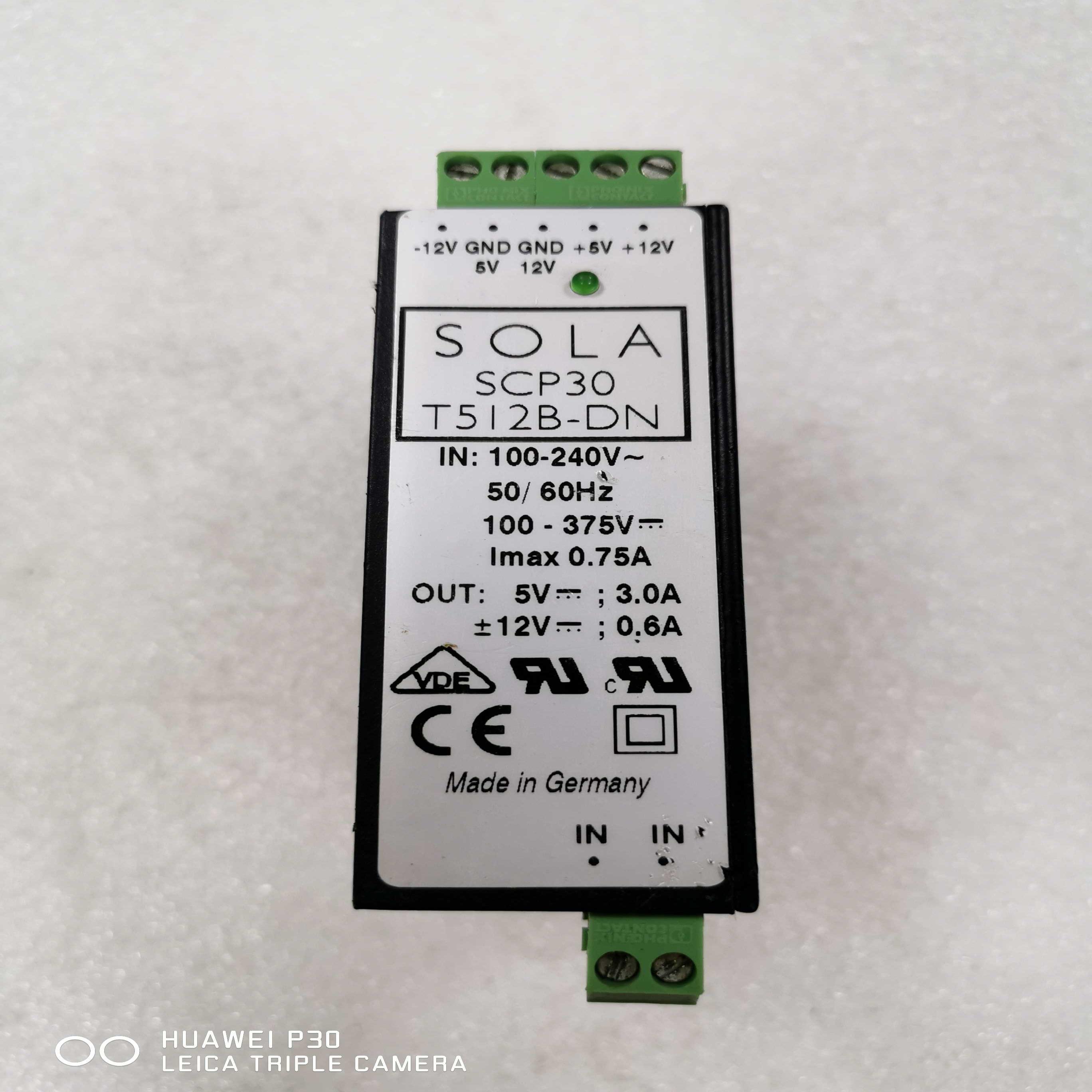 配件美国SOLA开关电源，SCP30 T512B-DN,包好包邮！议价