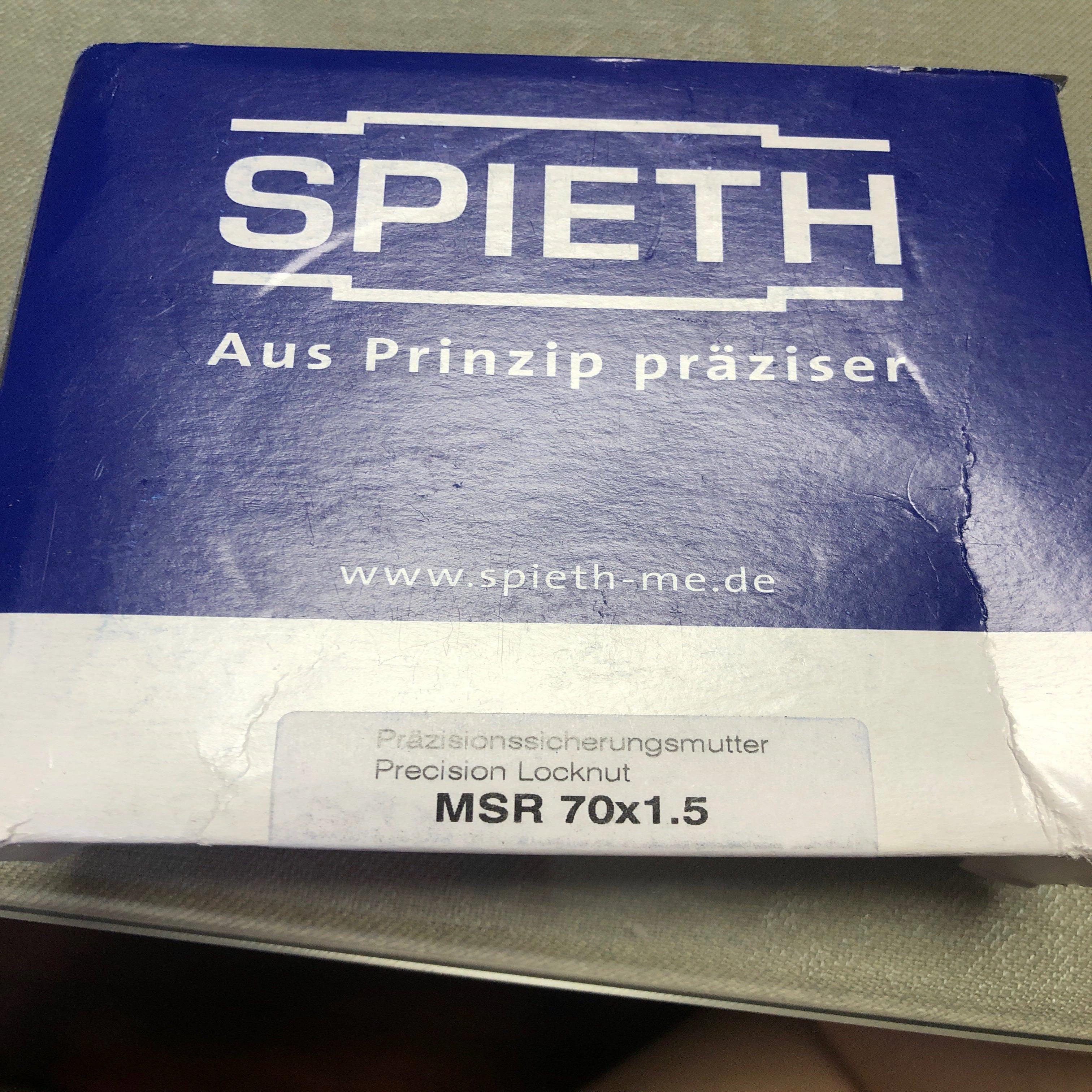 配件SPIETH螺母MSR70X15 全新现货议价