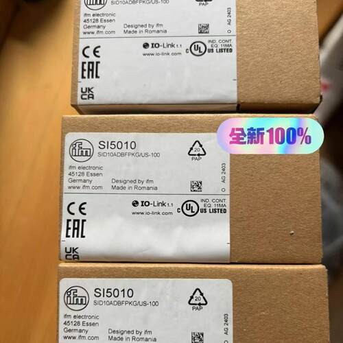 配件IFM易福门 型号SI5010现货 全新未开封 顺丰当天发货议价