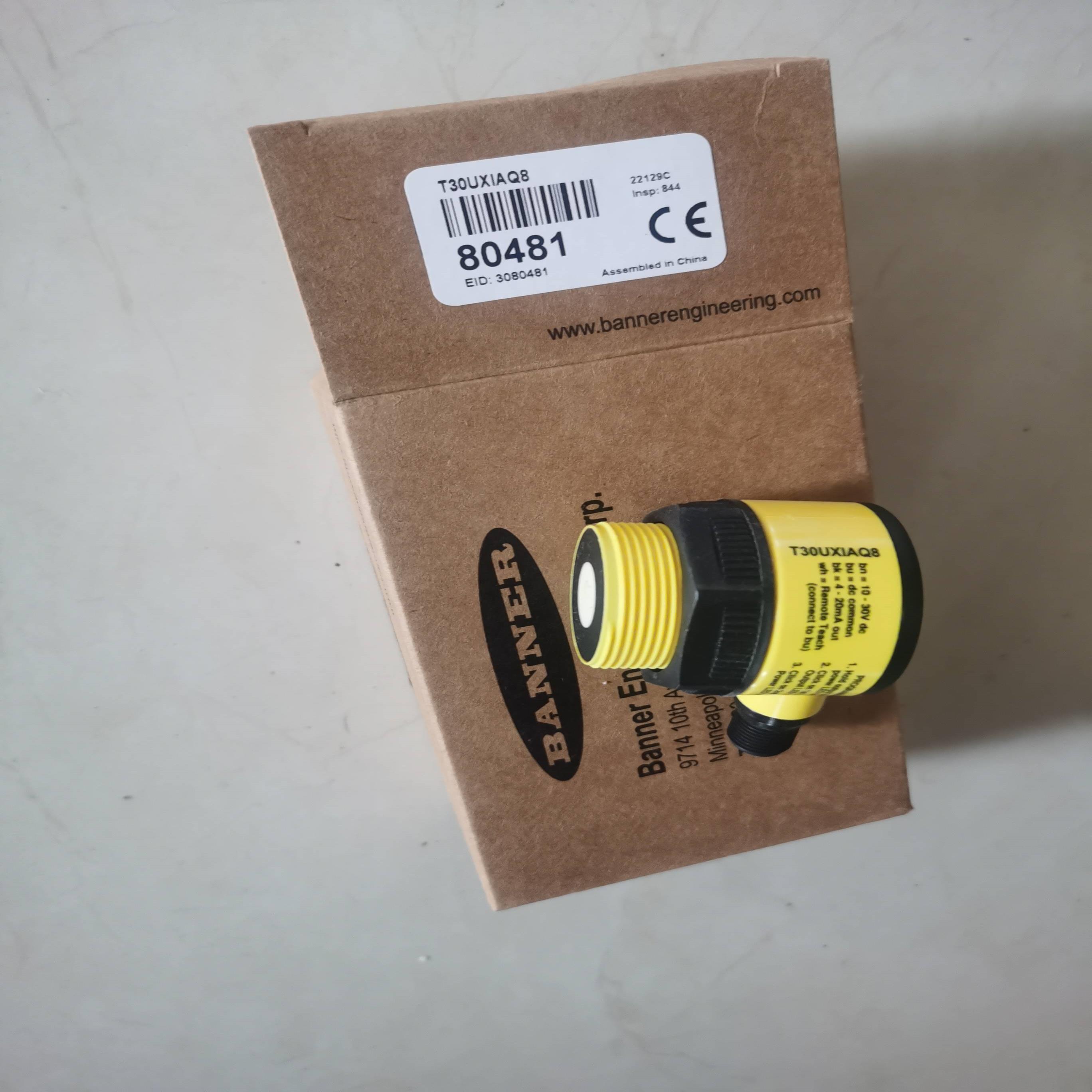 配件T30UXIAQ8 BANNER超声波传感器T30UXIAT30UXIBT30UXI议价