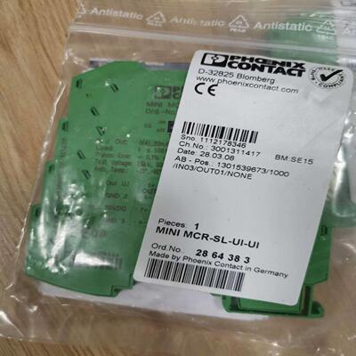 配件菲尼克斯隔离放大器 - MINI MCR-SL-UI-UI 现货2864383议价