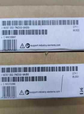 配件6ES7332 6ES7 332-7ND025RD007TD018TF017ND01-0AB0 议价
