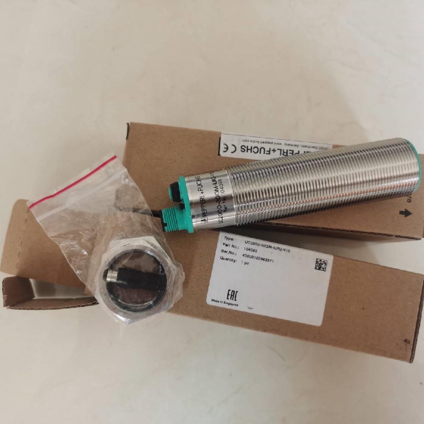 配件P+F 超声波传感器UC2000-30GM-IUR2-V15 4-20ma A 0-10V议价