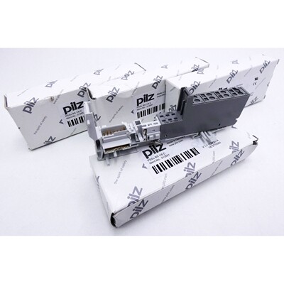 4x Pilz PSSu BS 1/8C 312651 Basismodul für Spannungsversorg