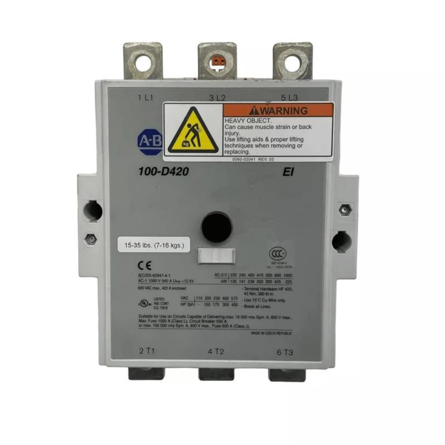 配件100-D420 100-D420EA11 100-D420ED00 AB接触器 质量保议价