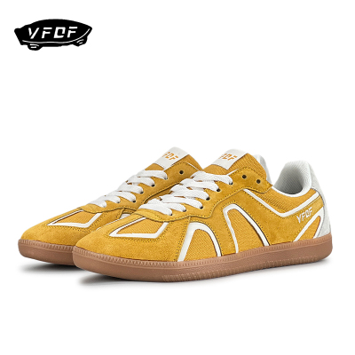 VFDF 新款小众设计休闲德训鞋校园风日系男女情侣鞋网面百搭板鞋