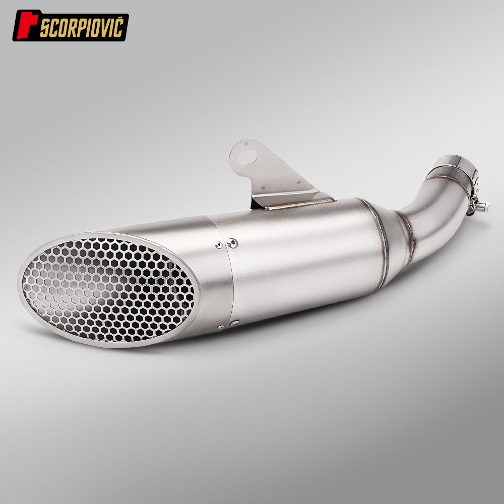 R3 R25一体中段尾段消音器 摩托车机车MT03 MT25排气管 2015-2024