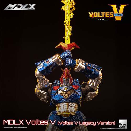 预订超电磁机器人 雷霆V 传承版MDLX收藏级可动模型