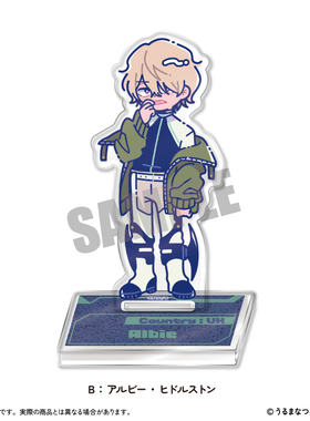 预订 MENEGI 列强战线 特异共鸣 Q版亚克力立牌 W02505 周边