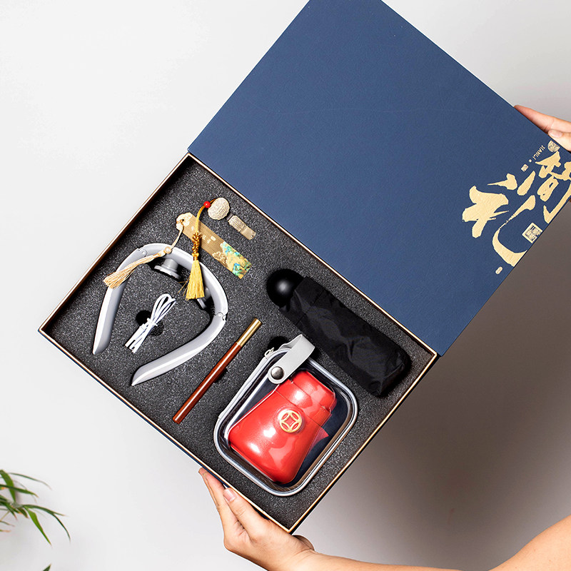 简约功夫茶具套装伴手礼定制